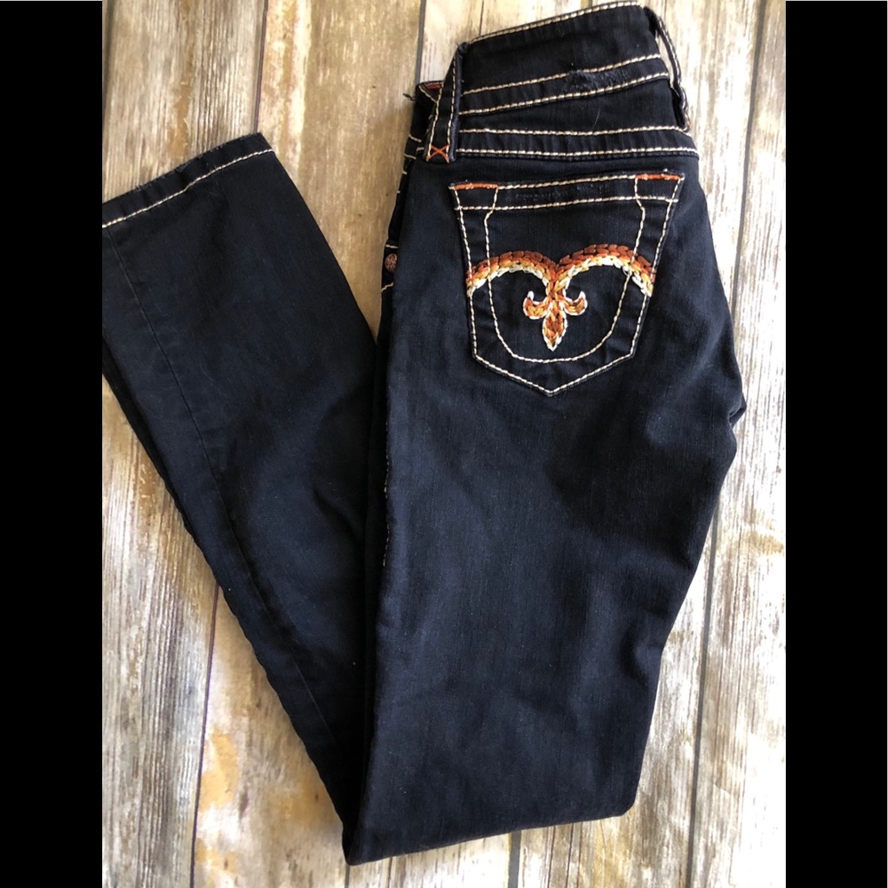 Rock Revival black skinny  jeans size 26.